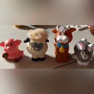 Set of Farm Animal Figurines